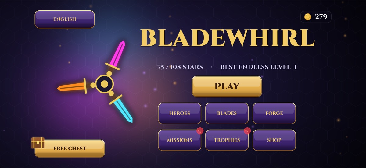 Main menu